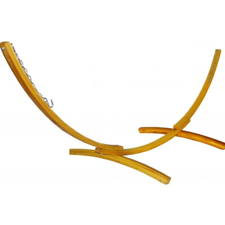 Ensemble support bois avec hamac simple chic