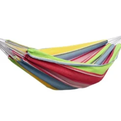 Ensemble support bois avec hamac simple confort