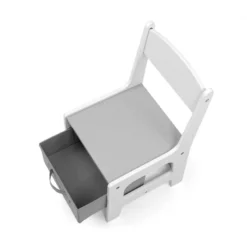 Ensemble table et chaises - sven - blanc