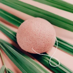 Eponge konjac à l'argile rouge