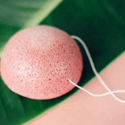Eponge konjac à l'argile rouge