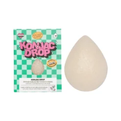 Eponge konjac nettoyante visage - konjac drop pure