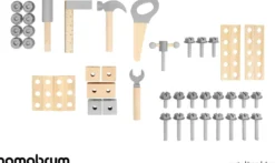 Etabli atelier de bricolage enfant bois