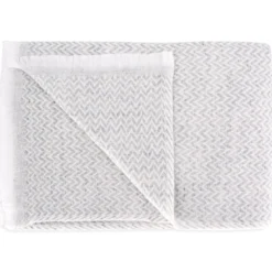 Etole pashmina femme gris argenté