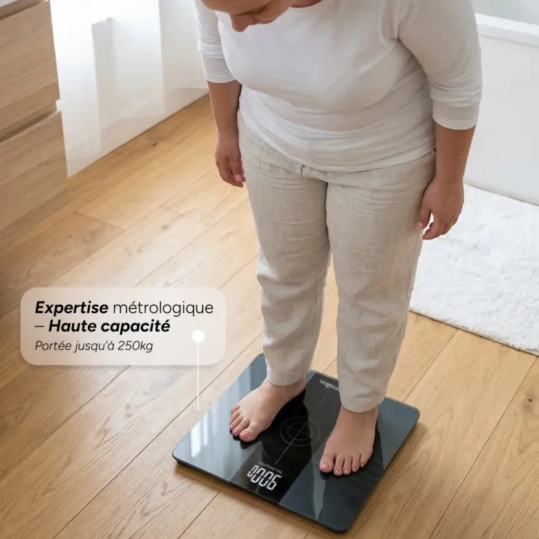 Every body - pèse personne très grande capacité 250kg et plateau xxl