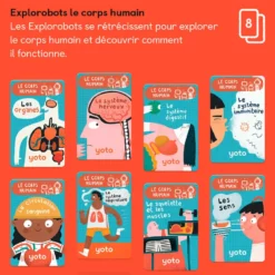 Explorobots : le corps humain