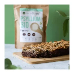 Farine de psyllium bio blond fibres transit naturel 300g