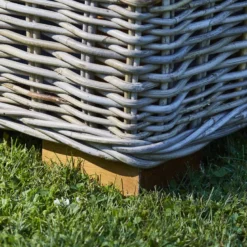 Fauteuil de jardin en kubu naturel