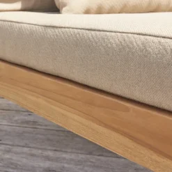 Fauteuil de jardin en teck massif