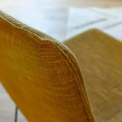 Fauteuil jaune design