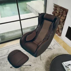 Fauteuil massant hoedic-relax-shiatsu Marron