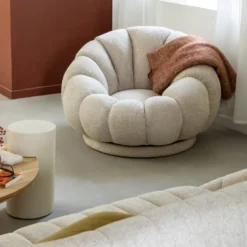 Fauteuil nuage écru