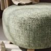Fauteuil tissu vert