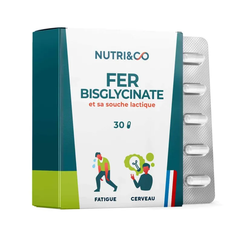 Fer bisglycinate - fatigue - 1 mois