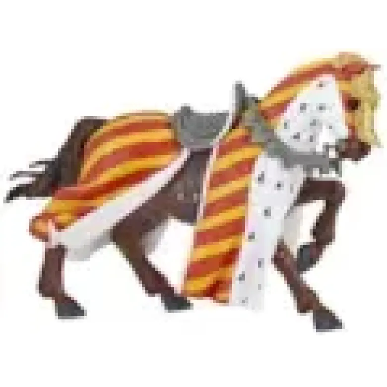 Figurine cheval de tournoi