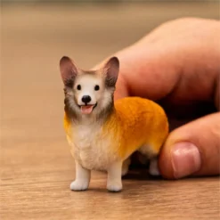 13999 figurine chien welsh corgi