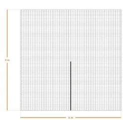Filet de récolte olives ou autres -4x6m