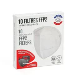 10 filtres FFP2 pour masque
