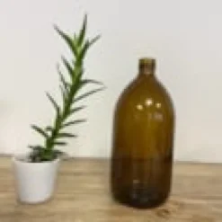 Flacon en verre 500 ml - 6 coloris au