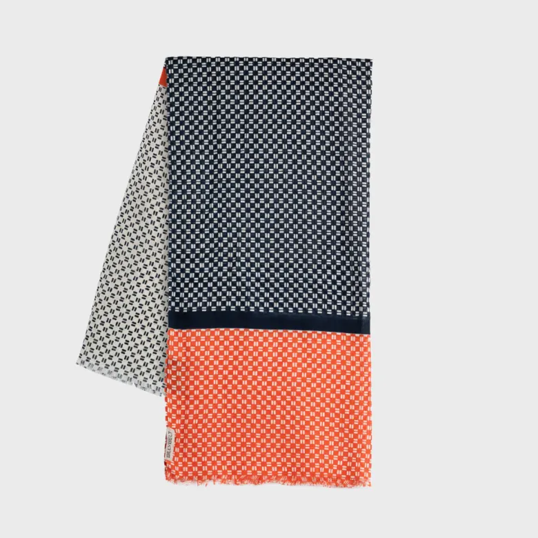 Foulard en coton bio bristol