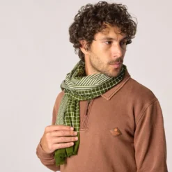 Foulard en coton bio naples
