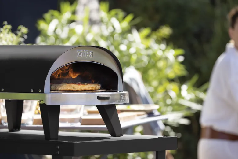 Four à pizza piana à gaz charbon