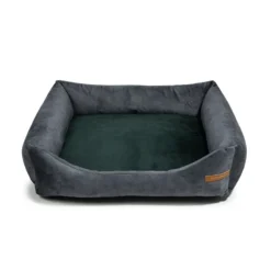 Frida lit chien 2 en 1 graphite-vert s Vert foncé