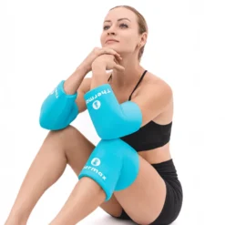 Gaine chaud et froid icethermax - soulagement musculaire - l Bleu