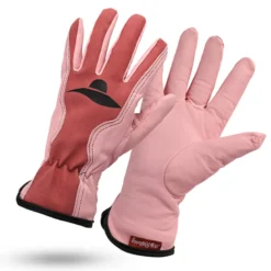 Gant de jardin en cuir rose miss - rostaing - 6 - xs XS