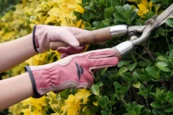 Gant de jardin en cuir rose miss - rostaing - 6 - xs XS