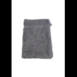 Gant de toilette coton bio coloris gris