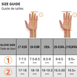Gants fins tactiles active light tech xl