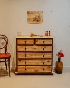 Garance, la commode en bois brut n°616