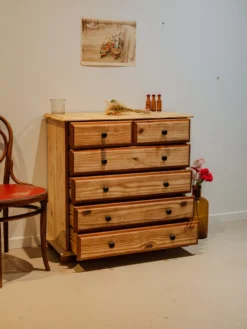Garance, la commode en bois brut n°616