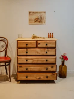 Garance, la commode en bois brut n°616