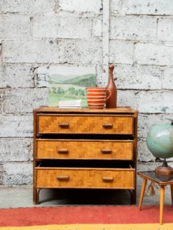 Garance, la commode en rotin n°142