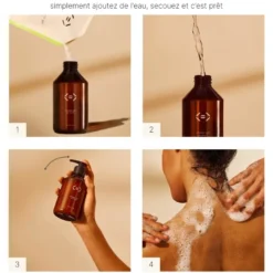 Gel douche osmanthus+jasmin à diluer