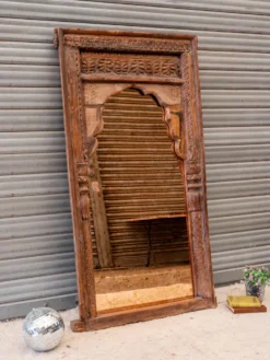 Georges, le grand miroir en bois n°1307