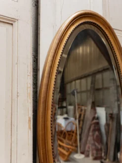 Georges, le miroir ovale doré n°1007
