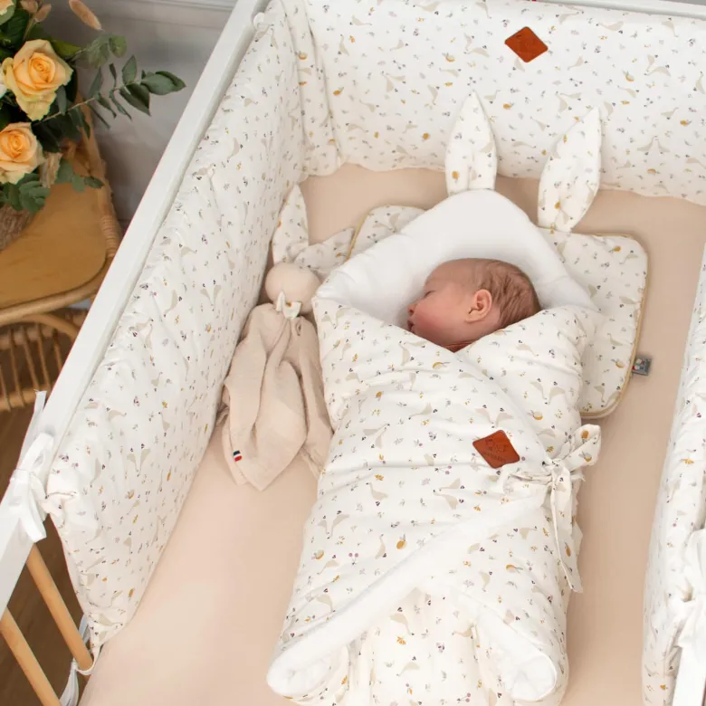 Gigoteuse emmaillotage coton sidonia -
