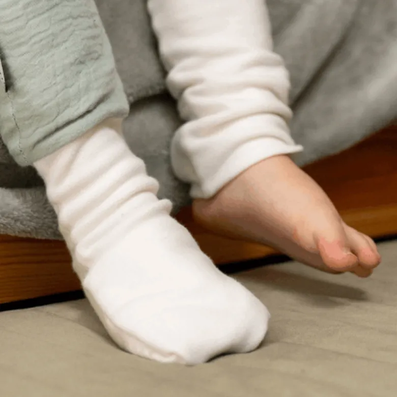 Gigoteuse à pieds réversible ourson 4 saisons avec chaussettes (2-3 ans)