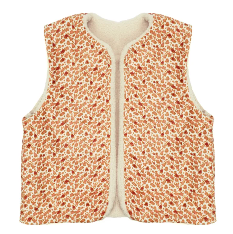 Gilet sans manche réversible recyclé