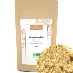 Gingembre bio - 100g - en poudre