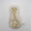 Girafe tissu ecru
