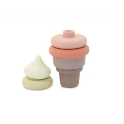 Glace empilable silicone