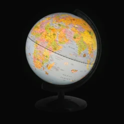 Globe lumineux animaux et peuples