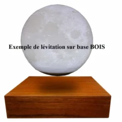 Globe lune moonflight 3d lumineux 10cm