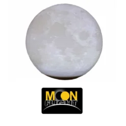 Globe lune moonflight 3d lumineux 10cm