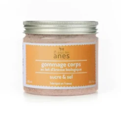 Gommage corps lait d'ânesse sucre & sel