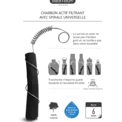 Gourde filtrante eau Good avec étui
